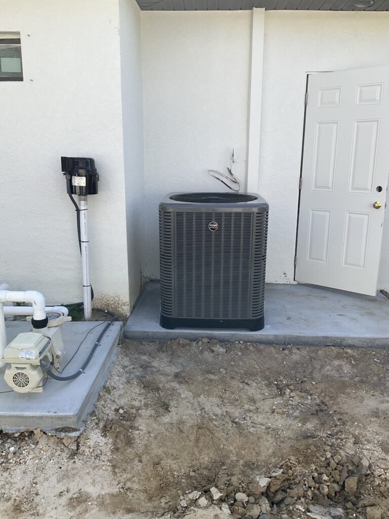 AC Installation for new home in Southwest Florida