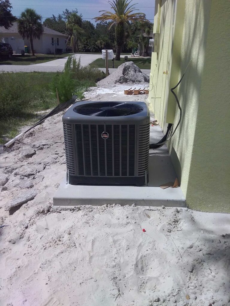 AC Installation for new home in Southwest Florida