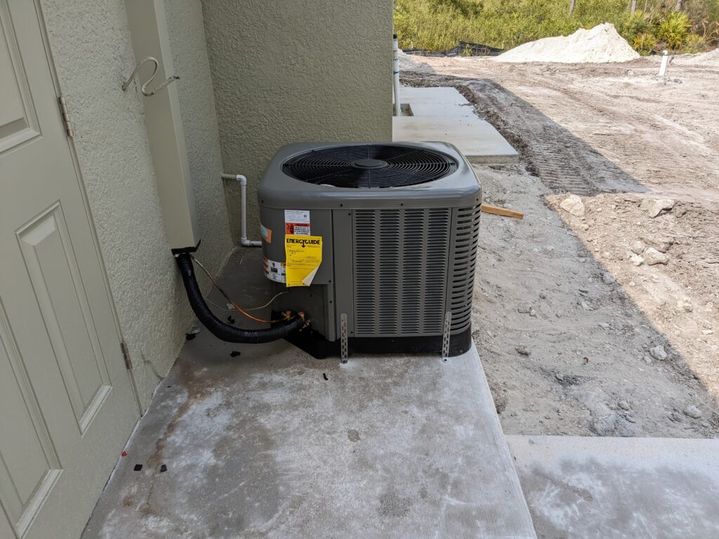 AC Installation for new home in Southwest Florida