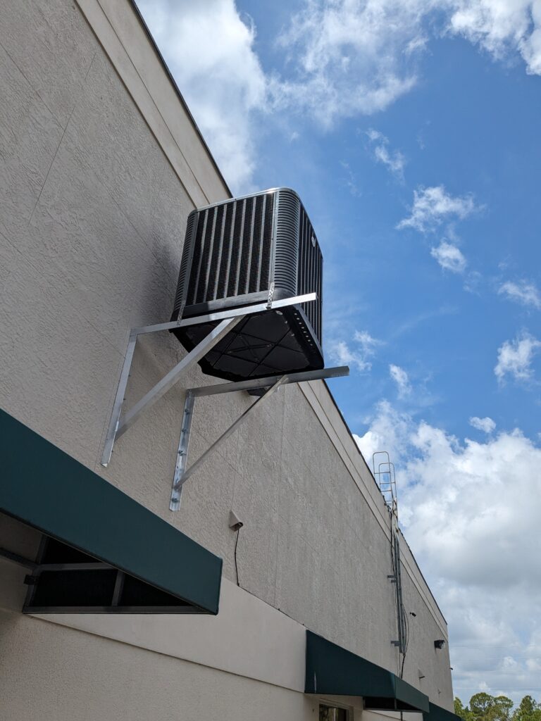 Commercial AC Install in Southwest Florida.