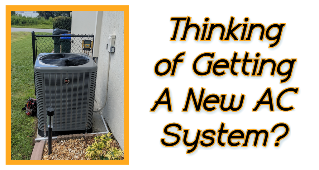 New AC or Maintenance on Existing Units